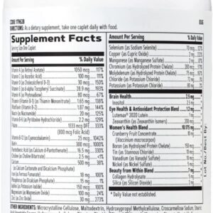 GNC Select Womens Daily Multi Caplets - 60 count