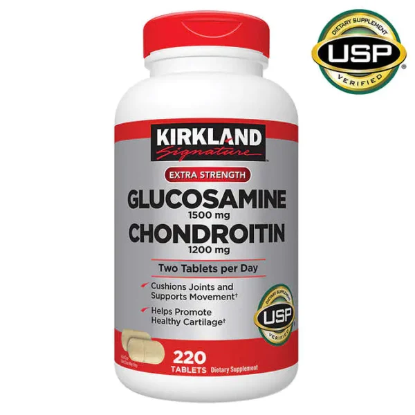 Glucosamine HCI 1500 mg and Chondroitin Sulfate 1200 mg