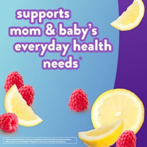 vitafusion PreNatal Gummy Vitamins, Lemon & Raspberry Lemonade Flavored Pregnancy Vitamins for Women, 90 Count image 2